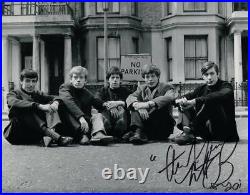 Charlie Watts Signed Autograph 8x10 Photo Classic Rolling Stones Group Photo