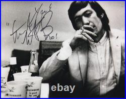 Charlie Watts Signed Autograph 8x10 Photo Rolling Stones Drummer, Some Girls B Charlie Watts Signed Autograph 8x10 Photo Rolling Stones Drummer, Some Girls B