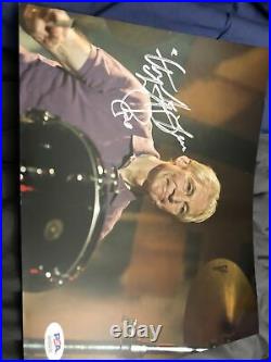 Charlie Watts Signed Autograph 8x10 Photo The Rolling Stones Drummer Psa/dna