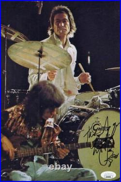 Charlie Watts Signed Autograph 8x12 Photo The Rolling Stones Tattoo You with JSA