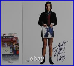 Charlie Watts Signed Autograph JSA COA 8 x 10 photo The Rolling Stones