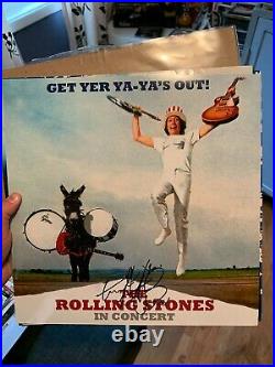 Charlie Watts Signed Autographed 12x12 Album Flat The Rolling Stones Rare (2)