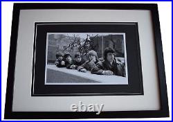 Charlie Watts Signed Framed Autograph 16x12 photo display Rolling Stones COA