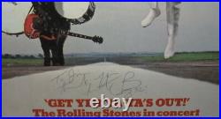 Charlie Watts Signed Get Yer Ya Yas Out Album Rolling Stones Autograph Jsa Coa