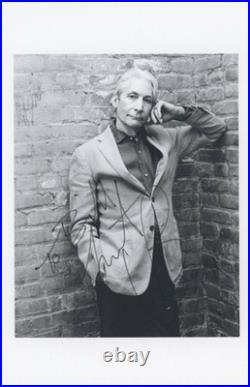 Charlie Watts-Signed Photograph (Drummer of The Rolling Stones)