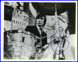 Charlie Watts-Signed Photograph (The Rolling Stones Drummer)