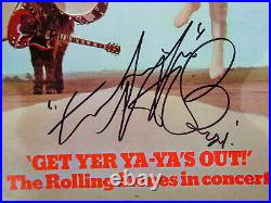 Charlie Watts Signed Rolling Stones Get Yer Ya-Ya's Out! Vinyl Album JSA UK Deca