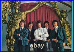 Charlie Watts-Signed Vintage Postcard of The Rolling Stones