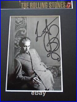 Charlie Watts The Rolling Stones Genuine Signed Autograph UACC / AFTAL