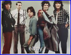Charlie Watts The Rolling Stones Signed 8x10 Photo To Jeff Charlie Watts The Rolling Stones Signed 8x10 Photo To Jeff