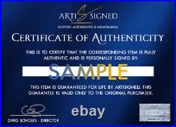 Charlie Watts The Rolling Stones Signed Authentic Autograph Framed Display