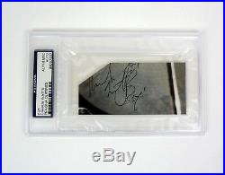 Charlie Watts The Rolling Stones Signed Autograph Cut PSA/DNA Slabbed COA #1