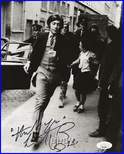 Charlie Watts drummer Rolling Stones REAL hand SIGNED Photo JSA COA Autographed