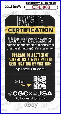 Charlie Watts of Rolling Stones REAL SIGNED Logo Greeting Card JSA COA Autograph
