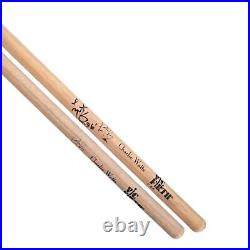 Charlie Watts signed Drumsticks Rolling Stones