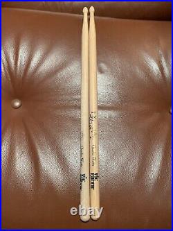 Charlie Watts signed Drumsticks Rolling Stones