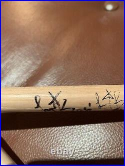 Charlie Watts signed Drumsticks Rolling Stones