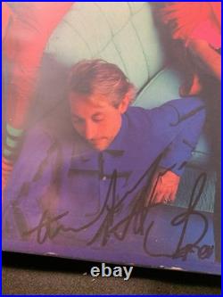 Charlie Watts signed Rolling Stones Dirty Work vinyl record