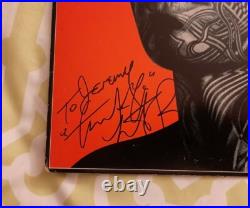 Charlie Watts signed Rolling Stones Tattoo You vinyl record Beckett COA #X96024