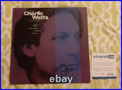 Charlie Watts signed autographed Live vinyl record ACOA COA Rolling Stones