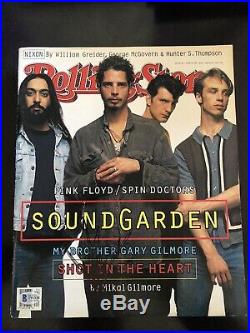 Chris Cornell Soundgarden Rolling Stone June 1994 Signed Autographed Beckett BAS