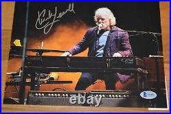 Chuck Leavell 8x10 Autographed Photo with Beckett Hologram Rolling Stones