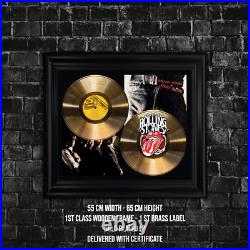Copy Signed LP Vinyl Rolling Stones Memorabilia Gift PGR