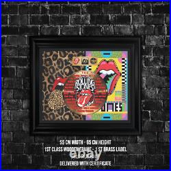 Copy Signed LP Vinyl Rolling Stones Memorabilia Gift PGR Copy Signed LP Vinyl Rolling Stones Memorabilia Gift PGR