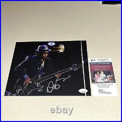 DARRYL JONES signed autographed 8X10 PHOTO THE ROLLING STONES GUITARIST JSA COA