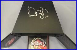 Dan Akroyd Signed x2 Rolling Stones Crystal Head Vodka Skull Autographed BAS