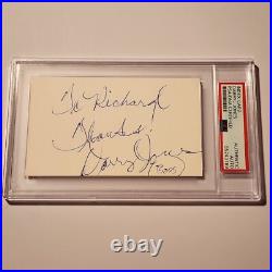 Darryl Jones Rolling Stones Vintage PSA DNA Signed Musician Autograph Auto COA 1