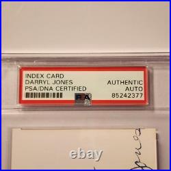 Darryl Jones Rolling Stones Vintage PSA DNA Signed Musician Autograph Auto COA 2