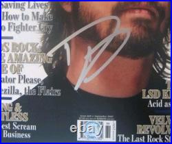 Dave Grohl Autographed Signed Rolling Stone Cover Photo COA Nirvana Foo Fighters