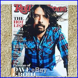 Dave Grohl Signed Autograph 11x14 Rolling Stone Cover Nirvana / Foo Fighters USA