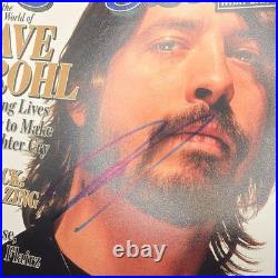 Dave Grohl Signed Rolling Stone Cover Promo Photo with Total Sports Authentics COA