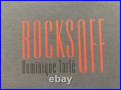 Dominique tarle Rocks Off RARE book Rolling Stones The Who Animals 1/1000 signed