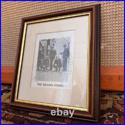 Early 1963 The Rolling Stones Charlie Watts Bill Wyman Signed Autograph Picture