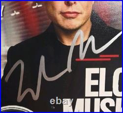 Elon Musk Signed Rolling Stone Promo Photo Nov 2021 Total Sports Authentics COA