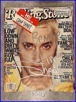 Eminem signed autographed Rolling Stone 1999 magazine