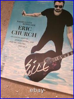 Eric Church Autographed Rolling Stones Cover Magazine Rare! Chief Auto Signed