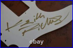 FENDER Telecaster Pickguard authentic Keith Richards Rolling Stones autograph