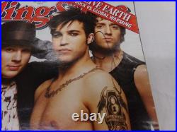 Fall Out Boy Signed Rolling Stones Magazine March 8, 2007 Autographed Issue 1021