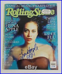 Fiona Apple Autographed Signed Rolling Stone Magazine ACOA