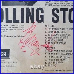 Fully Signed The Rolling Stones No. 2 1965 Decca LK 4661 Sleeve Only Fully Signed The Rolling Stones No. 2 1965 Decca LK 4661 Sleeve Only