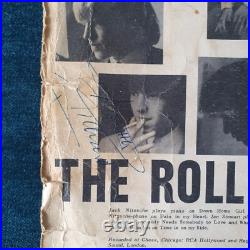 Fully Signed The Rolling Stones No. 2 1965 Decca LK 4661 Sleeve Only Fully Signed The Rolling Stones No. 2 1965 Decca LK 4661 Sleeve Only