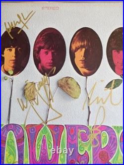 Fully signed Rolling Stones Album, Flowers with provenance. Super signatures