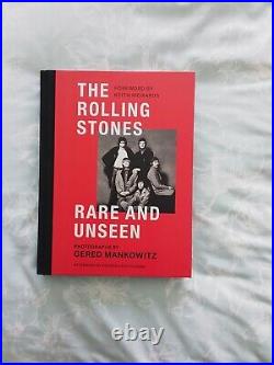 Gered Mankowitz The Rolling Stones Rare and Unseen (Hardback) Signed 1st Edition