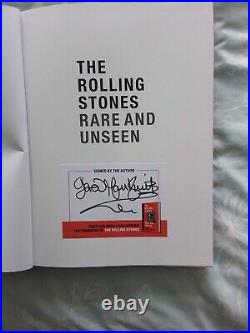 Gered Mankowitz The Rolling Stones Rare and Unseen (Hardback) Signed 1st Edition