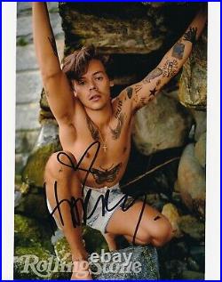 Harry Styles-Signed Color Photograph from Rolling Stones