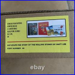 Hot Stuff Story Of Rolling Stones Matt Lee Deluxe Signed Genesis Publications